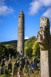 Monastic Tower and Graveyard