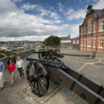 Cannon's along the City Walls of Derry