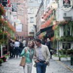 The Cathedral Quarter in Belfast, Northern Ireland